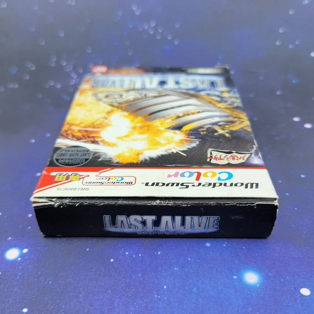 Last Alive (Bandai WonderSwan Color) JAPANESE Video Game Complete CIB 1228